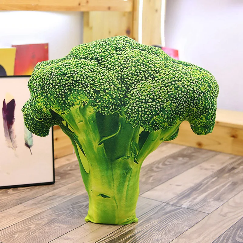 

3D Simulation Food Pillow Fruit/Vegetable Plush Toy Sofa Cushions Home Use Fun