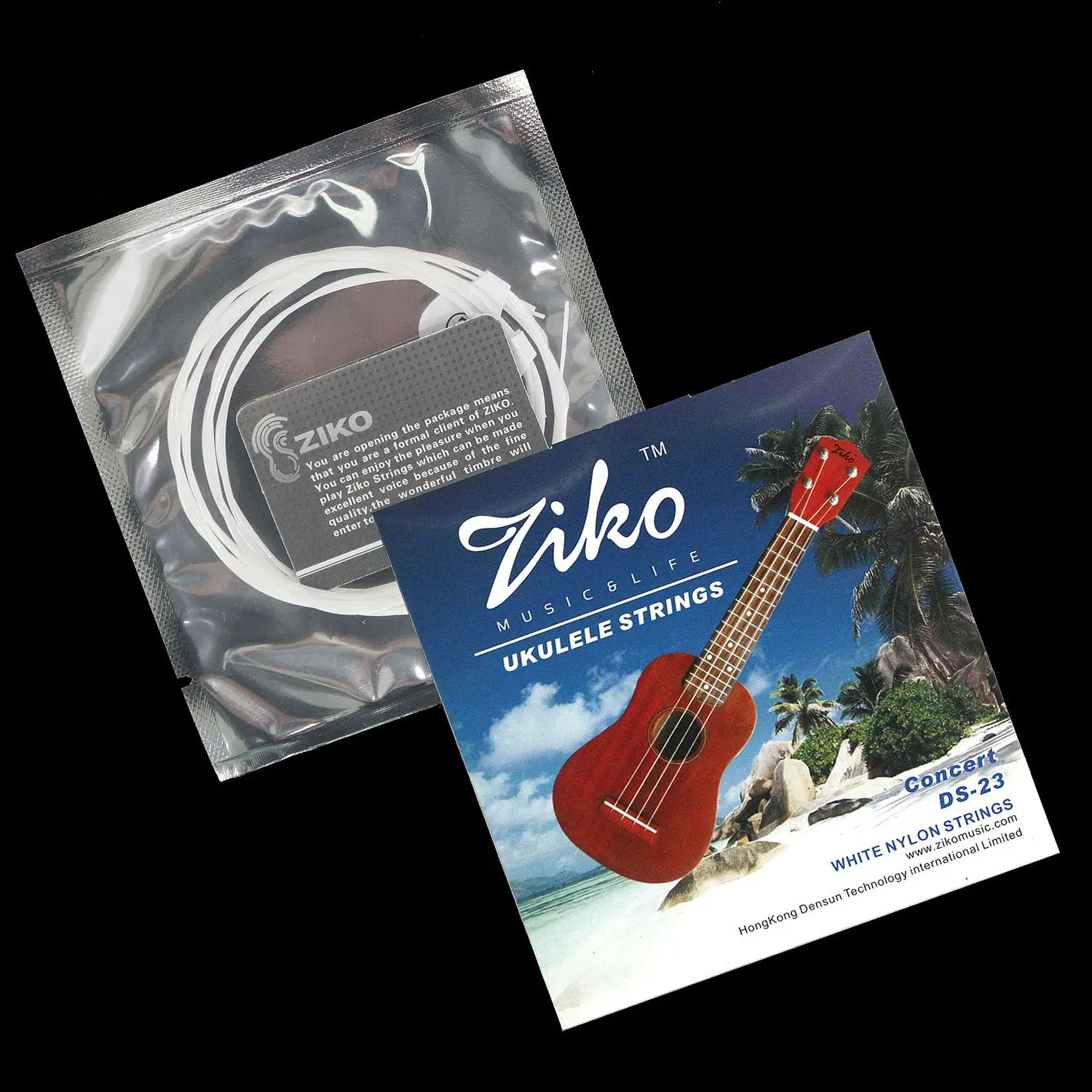 SEWS-Ziko Ds-23 Professional White Nylon Ukulele Strings Set Concert Ukulele Strings _ - AliExpress