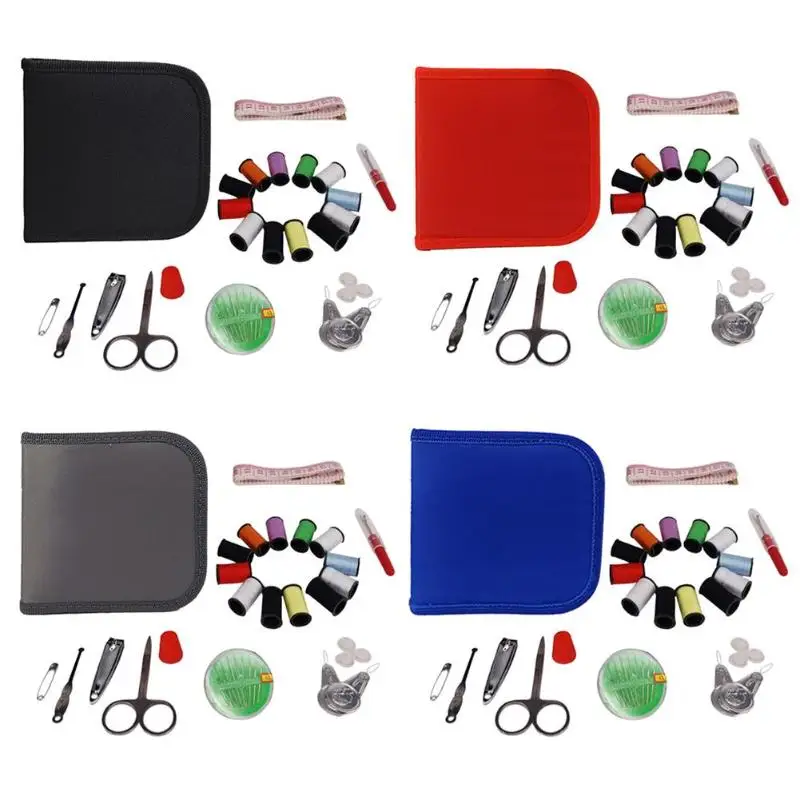 

Multifunction Portable Sewing Box Kit Sewing Needle Thread Embroidery Cross Stitch Needles Tools Travel Sewing Kit