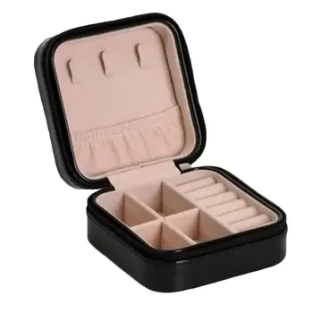 

Multi-Functional Pure Color Jewelry Box Ring Ear Stud Necklace Jewelry Storage Box Jewelry Packaging