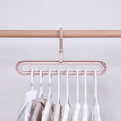 

Hot Multi-Function Space Saver Wonder Magic Clothes Hanger Closet Racks Organizer Wardrobe Coat Dress Hooks