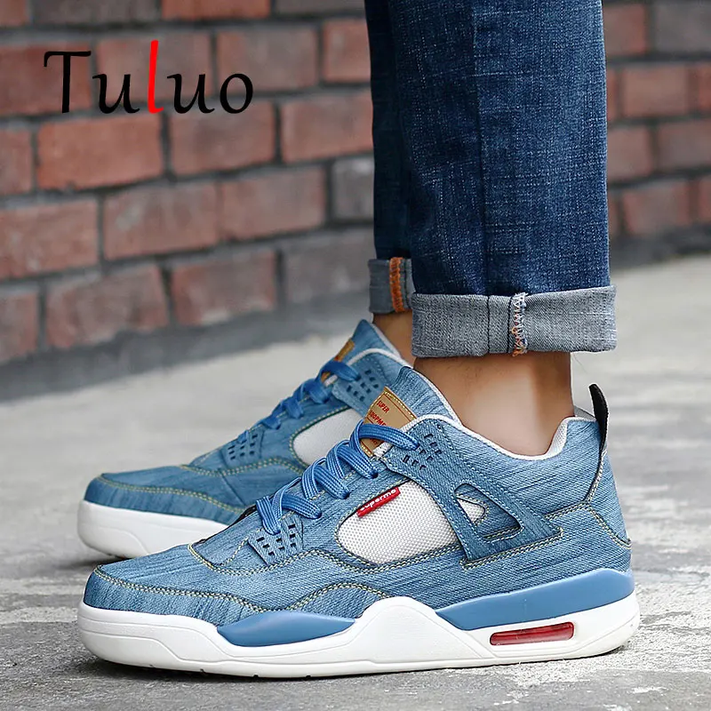 

TULUO New Arrival Men Women Basketball Shoes Summer Unisex Light Breathable Lace Up Ankle Boots Outdoor Athletic Mens Sneakers