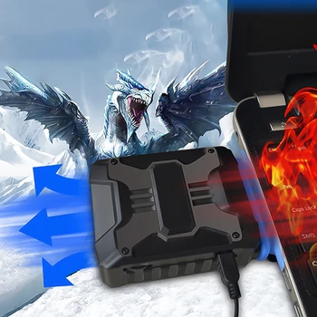 Portable Mini Vacuum USB Laptop Cooler Air-cooled Extracting Exhaust Cooling Fan CPU Cooler for Notebook Laptop