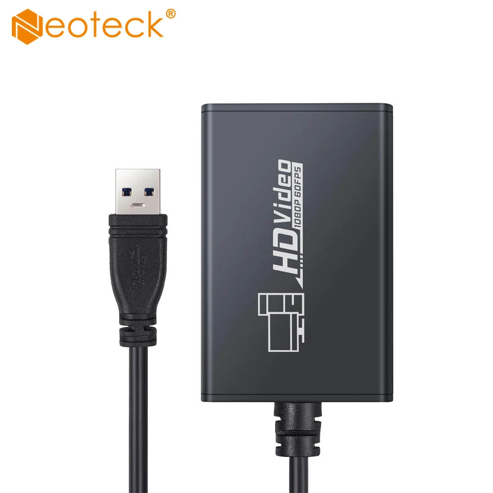 

Neoteck HD 1080P HDMI to USB 3.0 Video High Speed Capture Card HDMI Full HD Capture Adapter TV Tuner For Windows Laptops