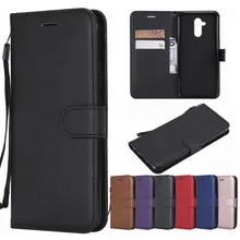 For Huawei Mate 20 Lite Case Leather Flip Wallet Book Cover Black For Huawei Mate 20 Lite SNE-LX1 Mate20 Lite 20Lite 6.3 inch