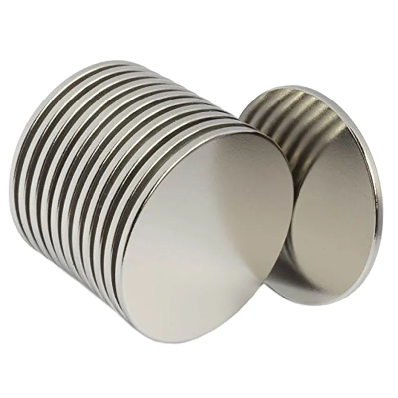 

Neodymium Magnets N52 Super Strong – Pack Of 12 Powerful Rare Earth Magnets – Round 1.26 Inch D X 0.06 Inch Thin Magnetic Disc