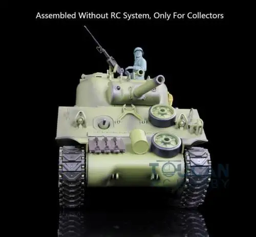 Henglong 1/16 модель пластик США M4A3 Sherman статический бак 3898 W/O основная