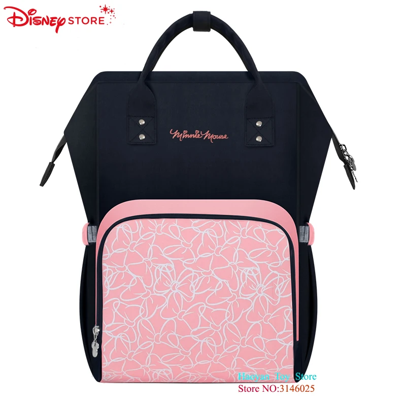 Sacs pour maman | Véritable Disney Fashion, sacs pour maman, sacs étanche Point de vague, bouteille USB multifonction, sacs de chauffage grande capacité, emballage maternel