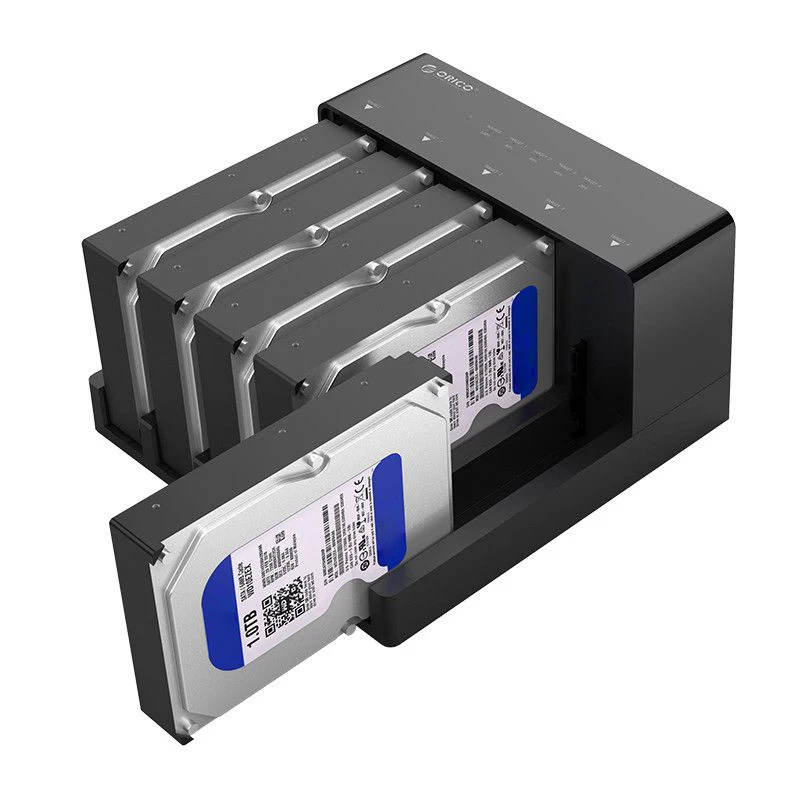 

Orico 6558Us3-C 5 Bay Super Speed Usb 3.0 Hdd Docking Station Tool Free Usb 3.0 To Sata Hard Drive Enclosure Case Adapter For