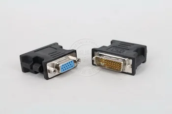 

200pcs High qulity DVI-I 24+5 Male to HD 15 Pin VGA SVGA Female Video Card Monitor LCD Converter Adapter