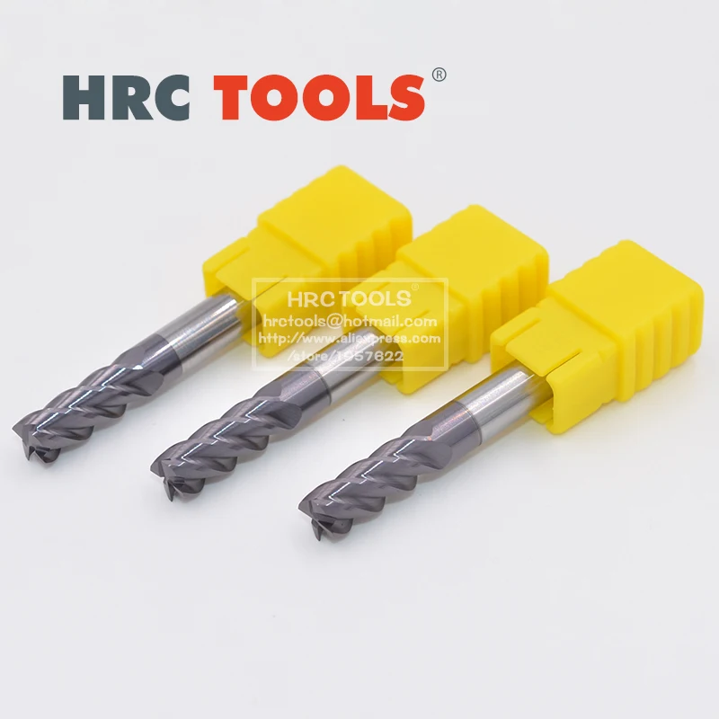 

N9-d6x18Hx6Dx50L Tungsten Milling Cutter End Mill Bits Straight Carbide Tips for Stainless Steel CNC Lathe Machine 4flutes