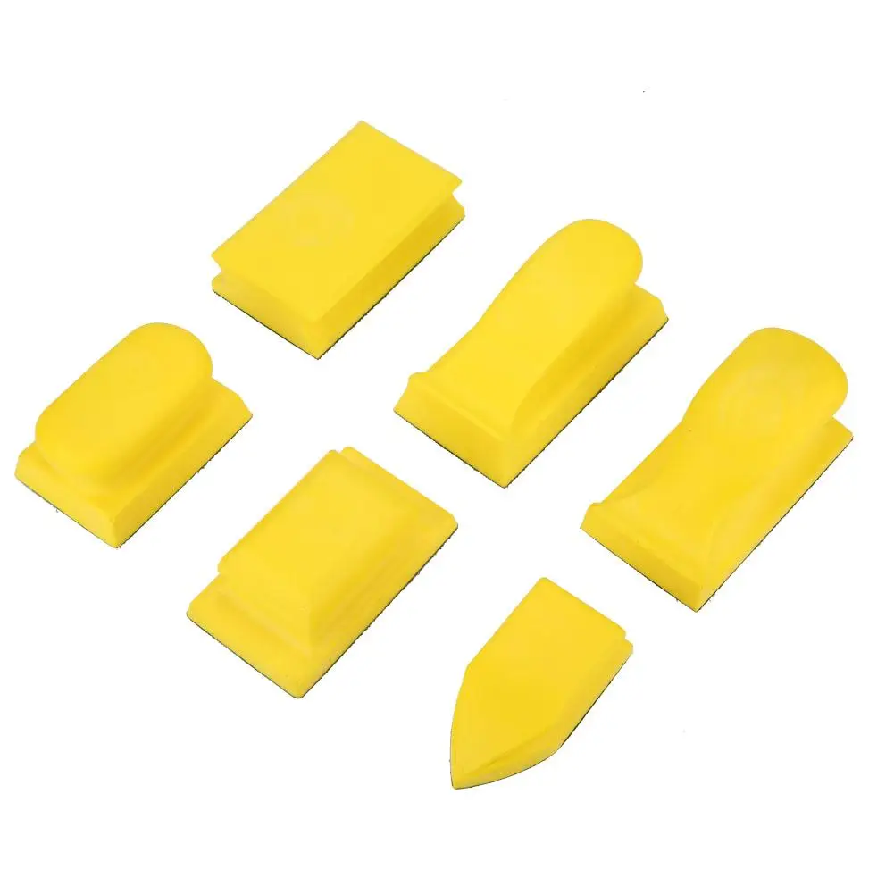 

Hand Dust Extraction Sanding Grinding Sponge Block Dust Free Grinds PU Foam New