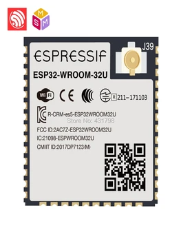 

AIOT Espressif SoC ESP32 WiFi Bluetooth module ESP32-WROOM-32U International Edition Home/Industry/Agriculture automation