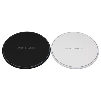 

Qi Fast Wireless Charger For iPhone X/XS Max 8 Plus USB Charger Wireless Pad Portable Quick Charging For Samsung S8 500pcs