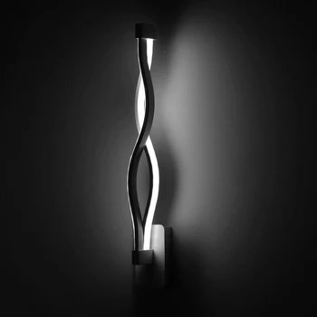 

LED Wall Lamp Aisle Aluminum Modern Lamp Bedside Bed Lamp Wall Lights For Home Warm/Cold White Light AC 85-265V 12W