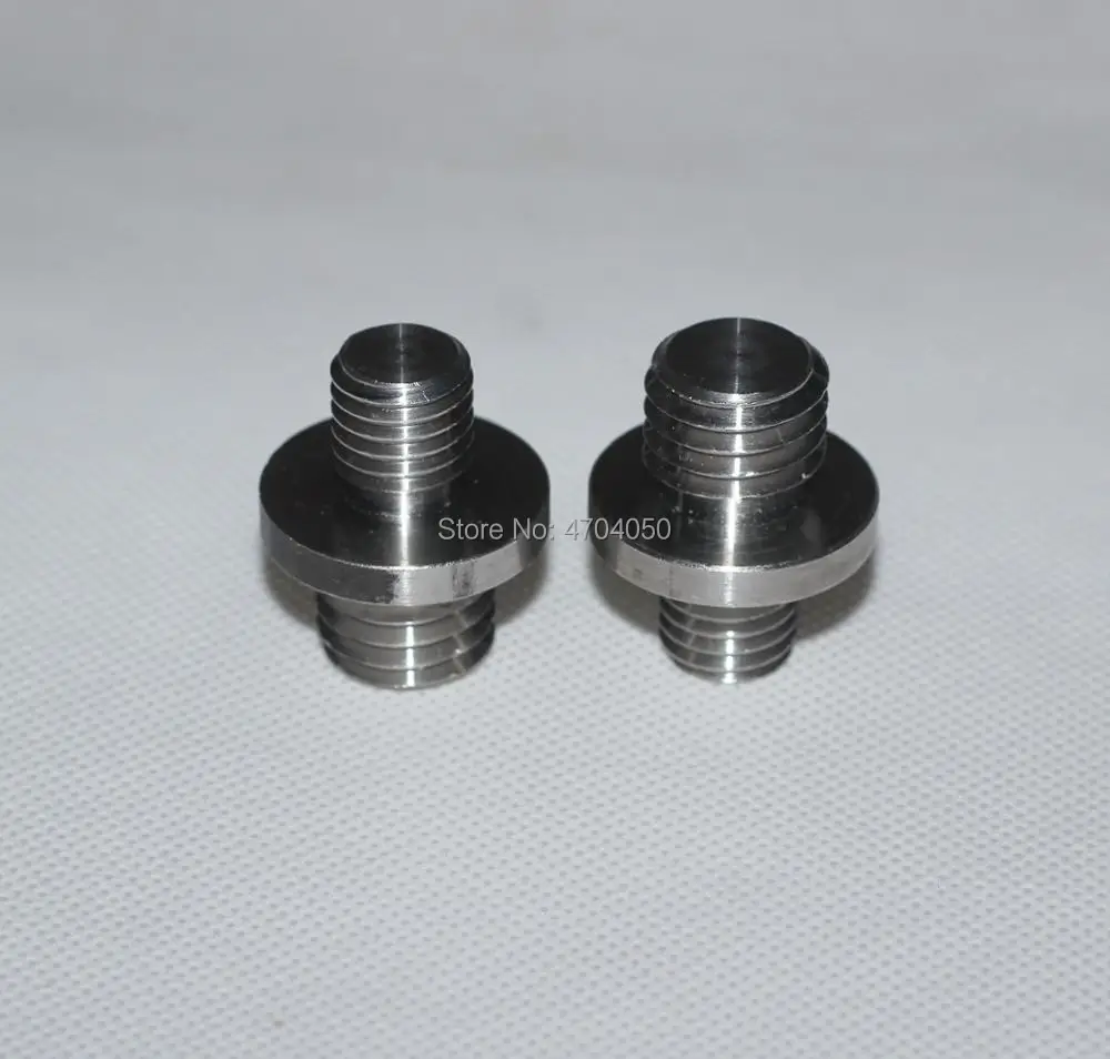 

2PCS Brand New M12 male connector adapter to 5/8" x 11 Prism Adapter for prism Pole