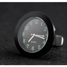 Автомобильные кварцевые часы, декоративные часы для автомобиля, автомобильные часы в салон, цифровой указатель, зажим для кондиционера