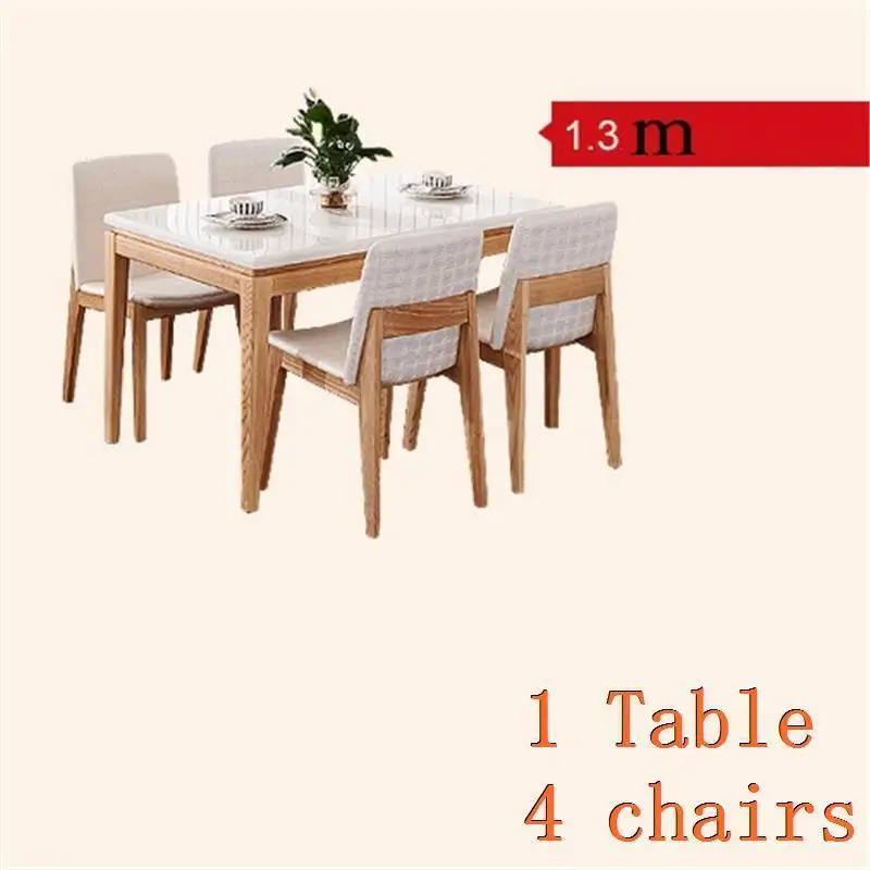 Marmol Tafel Set Kitchen Tisch Sala Escrivaninha Yemek Masasi Retro Wood De Jantar Bureau Tablo Mesa Comedor Dining Room Table