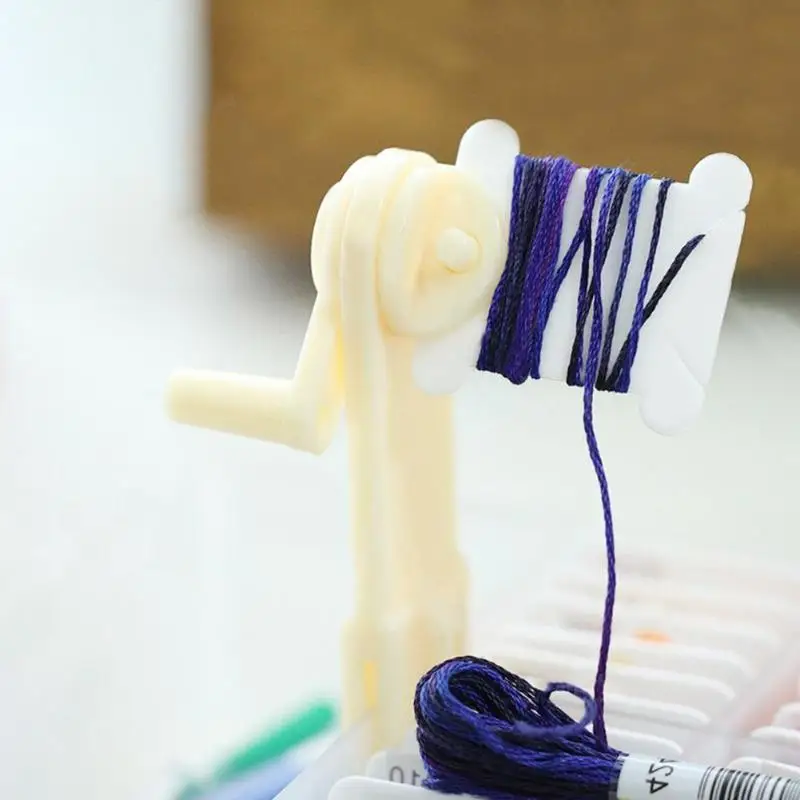 

25pcs Thread String Winder Plastic Winding Plate Board Machine Thread Card Rolling Line Winding Sewing Yarn Coiling Bobbin
