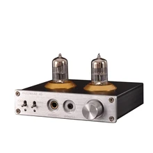 M7 HIFI 6N3 vacuum tube Headphone amplifier Join the MAX9722 audio decoder chip have high and low tone audio preamplifier A3
