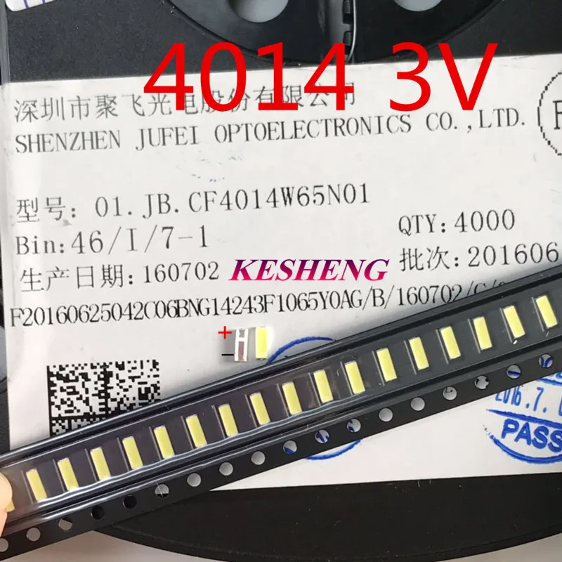 Светодиодсветодиодный ретролайзер JUFEI 4014 светодиодная подсветка 100 Вт 3 в 0 5