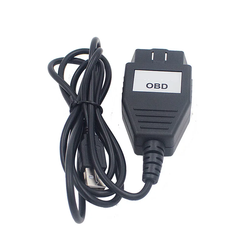 Новейший Профессиональный OBD2 Focom Mini Usb интерфейс для Ford Vcm устройства Obd диагностический кабель Connetor