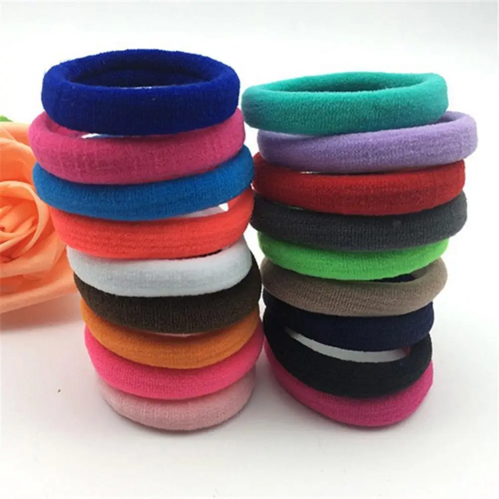 Fashion color lace Hair band elastic hair rope hair accessories for