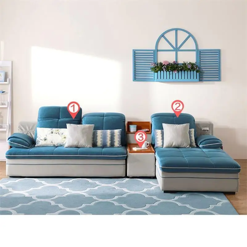 ل Pouf مودرن Divano Asiento الأريكة Meble المنزل الفقرة Koltuk Takimi Zitzak نفخة دي سالا Mueble مجموعة أثاث غرفة المعيشة أريكة