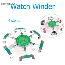 110/220V Инструменты для ремонта часов 6 рукоятей автоматические часы намотки Cyclotest заводчик часов для часовщика тестирования прибор для проверки часов инструменты