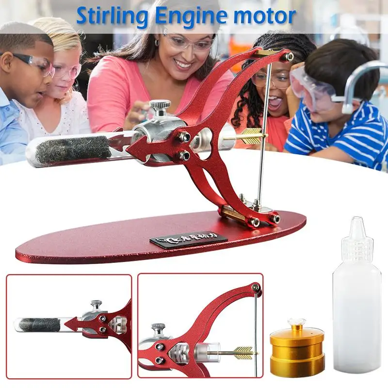 

Children Science Experiment Cupid Arrow Sterling Engine Model School Education Magic Science Educational Toys for kids