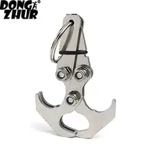 EDC тактический карманный аварийный выживания Мульти Карабины для инструментов гравитационный крюк Брелки Открытый Отдых дорожные наборы