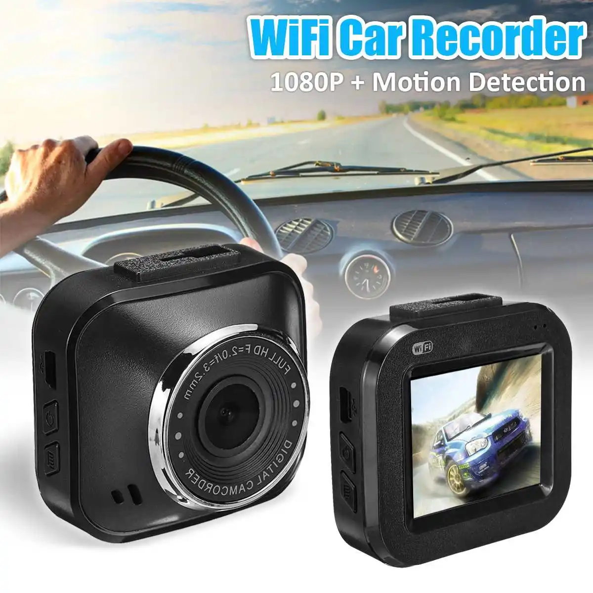 

Mini Wifi Car DVR Camera Full HD 1080P Auto Truck Registrator Dash Cam Video Recorder for APP Phone Control Parking Monitor