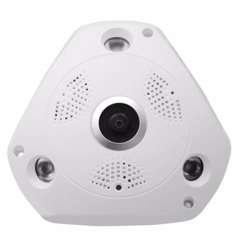

Wireless Panoramic Camera 1.44mm Lens 360-Degree Camera HD 960P Motion Detection WIFI IP Camera Home Security System