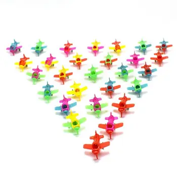 

10pcs Mini Plastic Small Airplane Glider Toys Kids Educational Capsule Toy for children