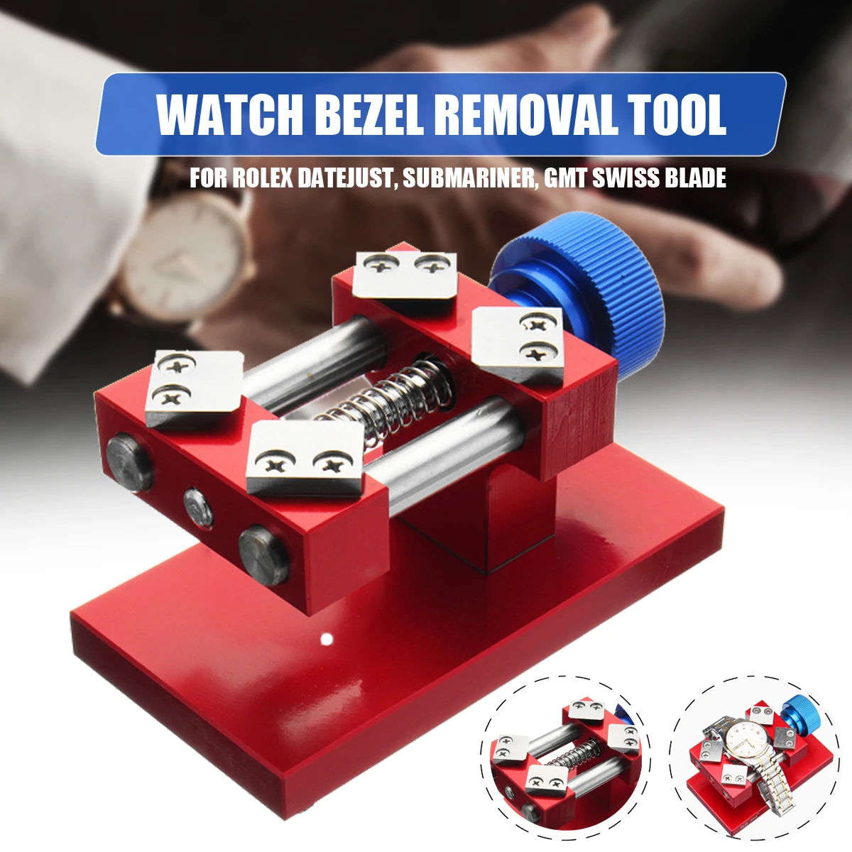 Cymii Watch Bezel Opener Remover Tool For R O L E X Datejust Submariner Gmt Swiss Blade Watch Repair Tools Kits
