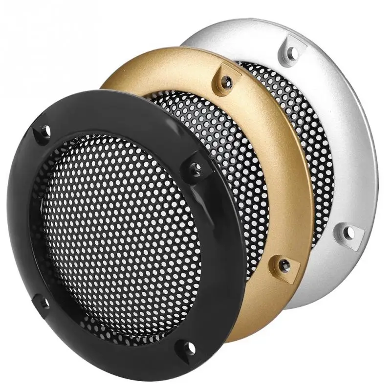 2inch Speaker Decorative Steel Mesh Circle Car Speaker Protective Mesh