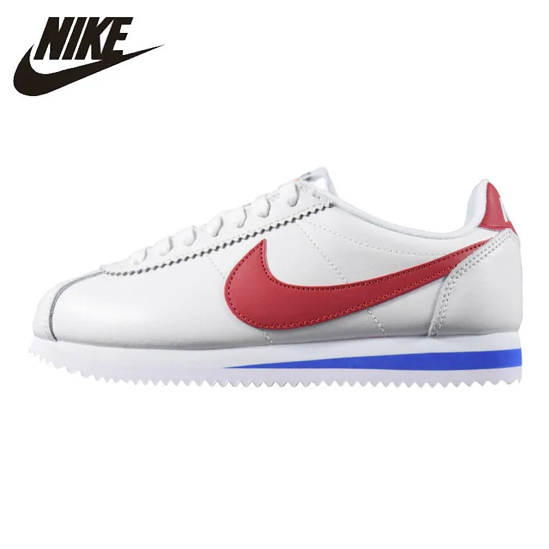 

Nike Women's CLASSIC CORTEZ Running Shoes Shock Absorption Wear-resistant Breathable Sneakers 905614-100 881205-101
