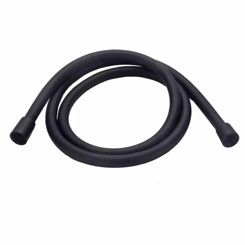 

1.5m Flexible Matte Black PVC Shower Hose Bathroom Explosion-proof Pipe