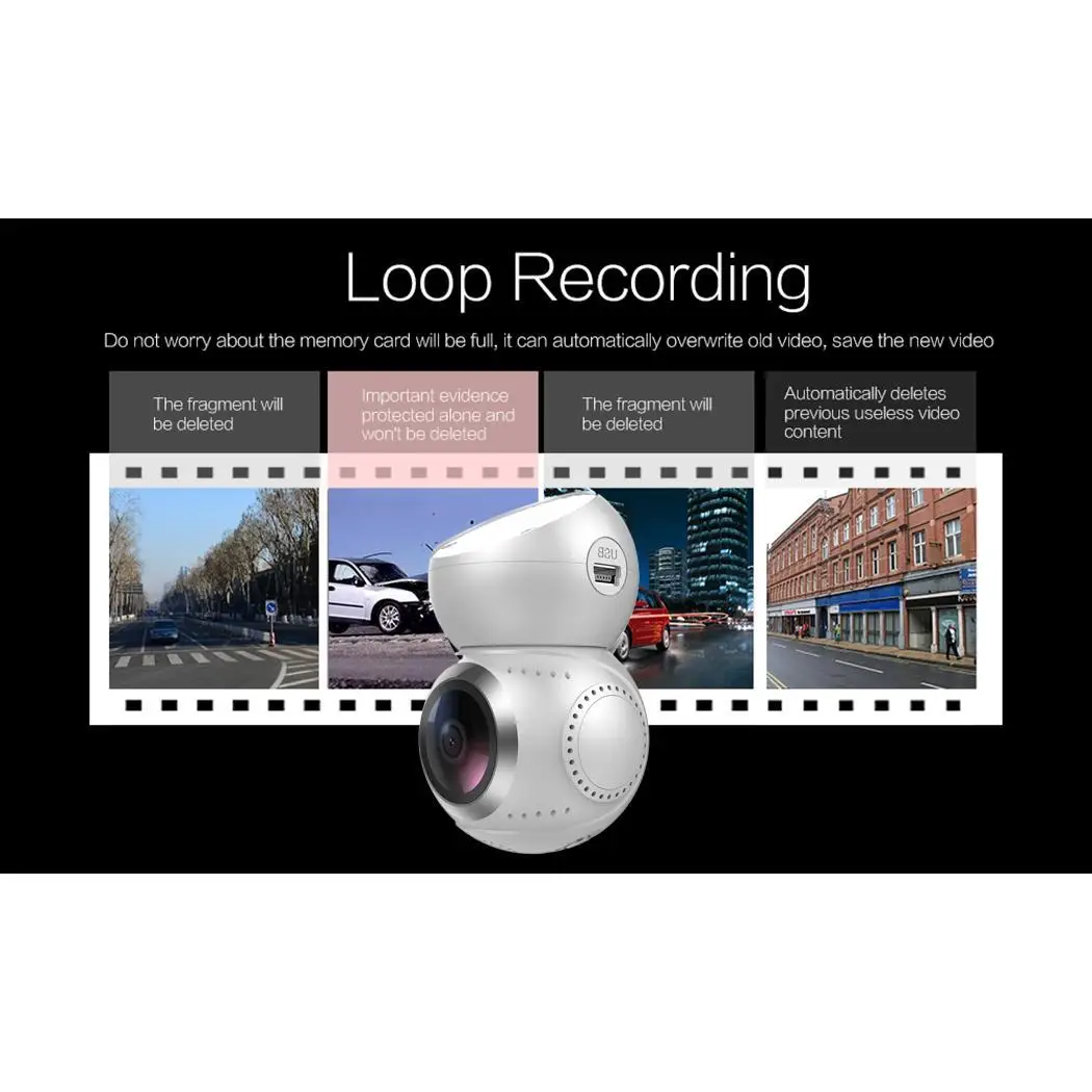 

Anytek G21 Wifi Car DVR Camera 1.2'' IPS Full HD 1080P Mini Dash Cam G-sensor Night Vision Video Recorder with Remote Control