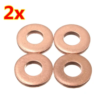 

4pcs/8pcs Injector Copper Washer Seals O-Ring For Peugeot / Citroen 1.6 HDI - 198173