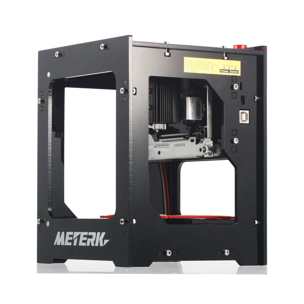 Meterk 1500mW Mini DIY CNC Laser Engraving Machine Woodworking Machinery Wireless BT4.0 Print Wood Router for PC Rapid Speed