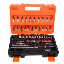 46 шт. Разъем набор гаечный ключей 1/" винт удлинитель с коробкой высокое качество