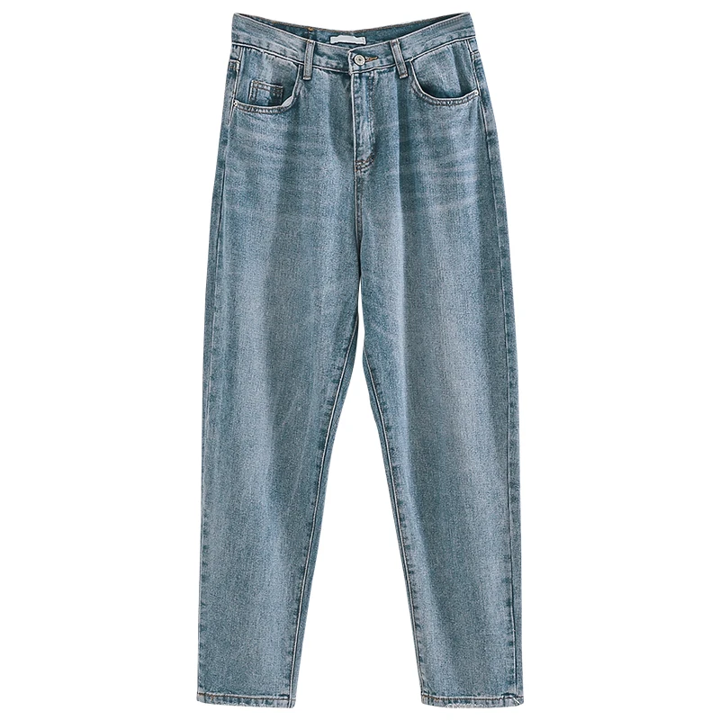 Casual Harem Pants Womens Jeans Boyfriend Vintage Denim