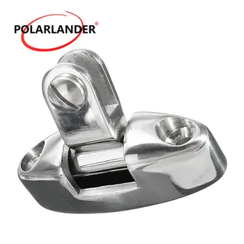 

Stainless Steel 316 With Rubber Pad Bimini Top Silver Fit For Marine Boat Yacht Mountain Type Fitting Hardware Swivel Deck Hinge
