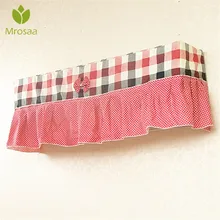 Хлопковая Крышка Кондиционера с цветочным узором 1,5 P/1 p/1,5 Настенный Кондиционер чистящий защитный чехол от пыли инструмент для очистки