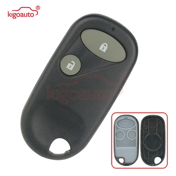 

Kigoauto Remote key fob shell case 2 button for Honda Civic CR-V Element Insight 2001 2002 2003 2004 2005