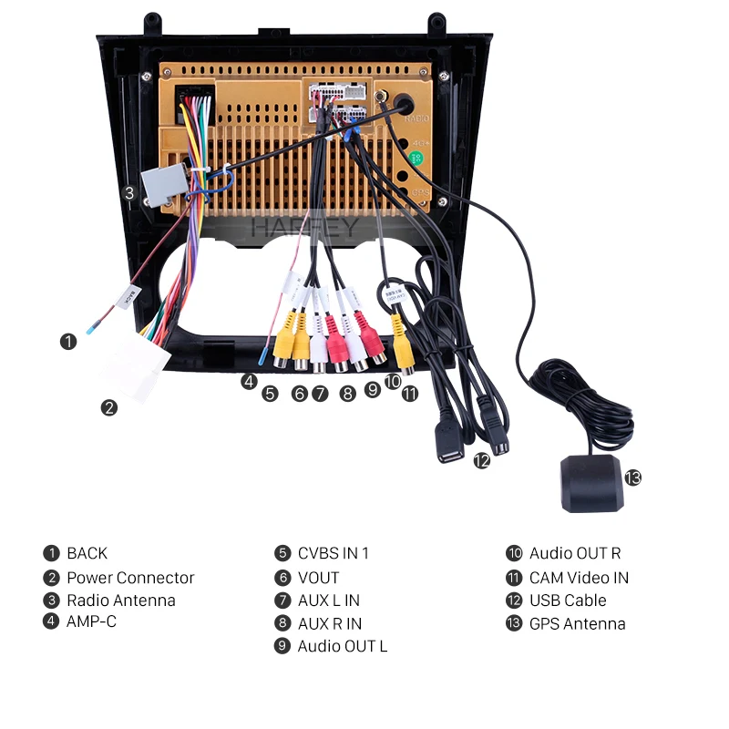 Sale Harfey 9 inch Android 8.1 for Nissan Teana ALTIMA 2008-2012 Auto A/C Multimedia Player HD Touchscreen Radio with GPS Navi WIFI 4