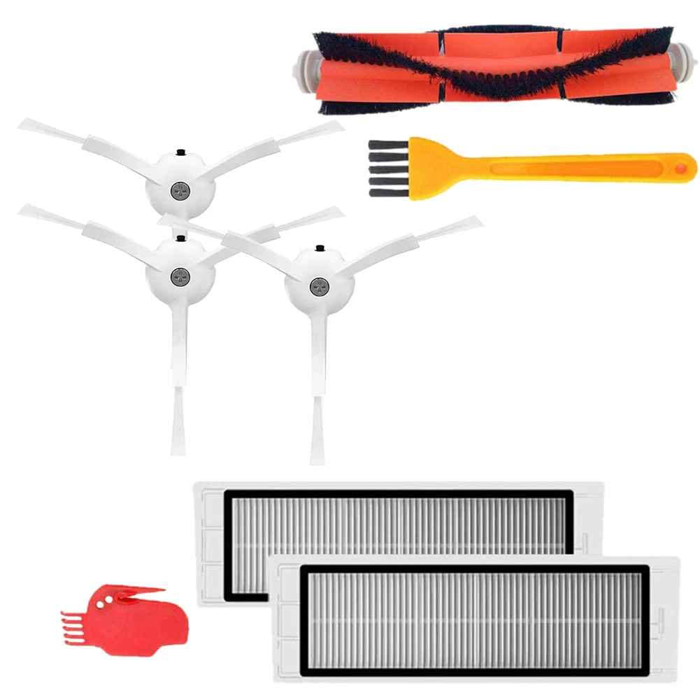 

Accessories For Xiaomi Mijia/Roborock Xiaomi Mi Vacuum Cleaner Replacement Parts Kit Pack Of Hepa Filter,Main Brush