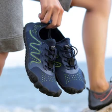 Уличная акваобувь Дайвинг Плавание Серфинг речной поход летние мужские и женские дышащие пляжные тапочки Прямая