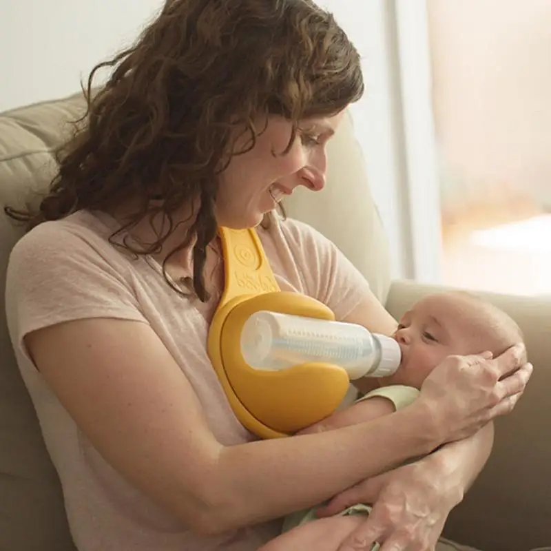 

Hands-free Milk Feeder Free Rotate Feeding Bottle Bracket Breast Feeder